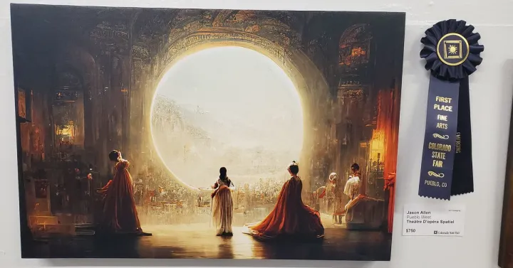 1690622657018.jpg AI绘画工具Midjourney助力艺术家创作:美国博览会对获奖作品进行解析