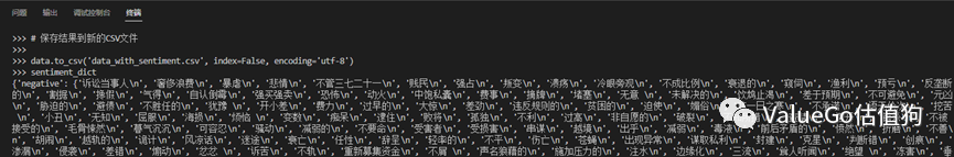 金融文本情感分析方法及应用
