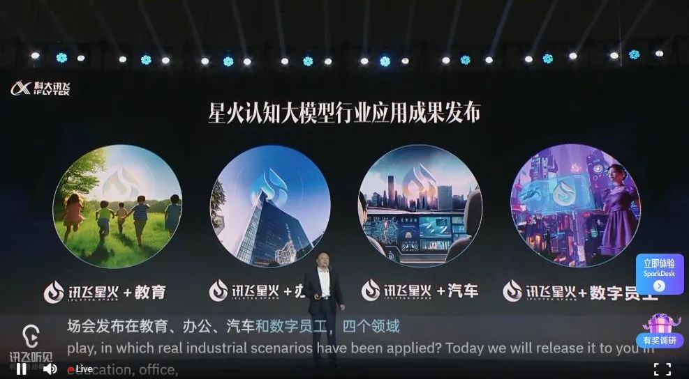 讯飞星火正式发布！我们让它自己写了篇报道