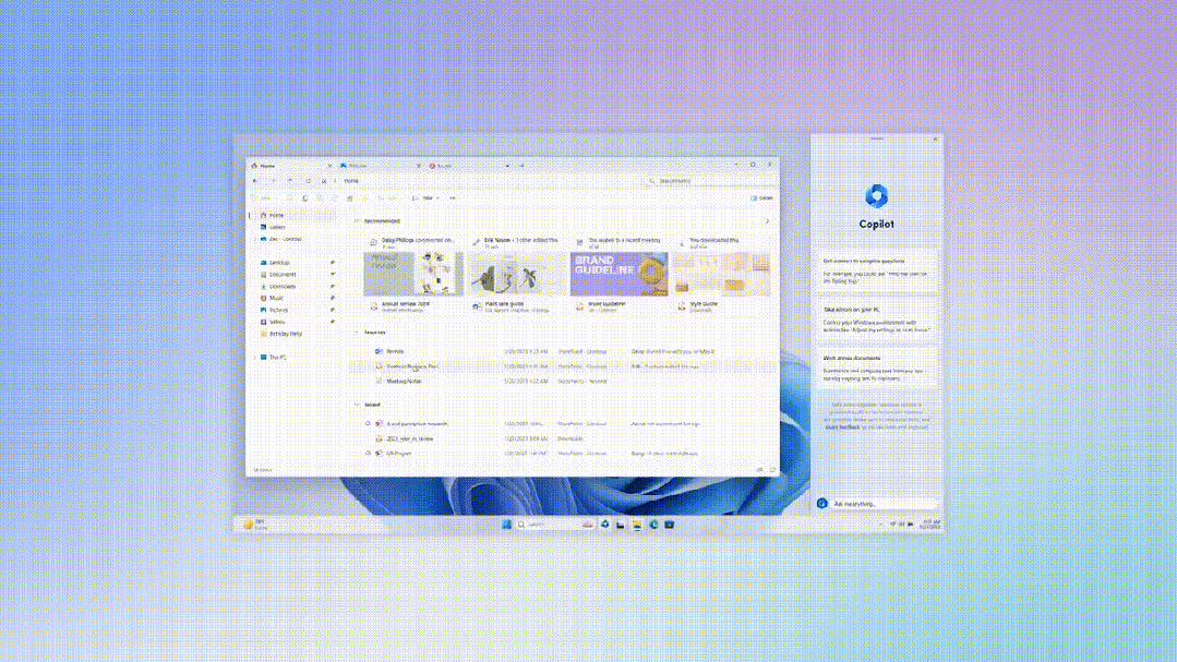 1685134288735.gif Windows11大翻转!一打开AI助手全家桶,你的PC交互彻底变了…