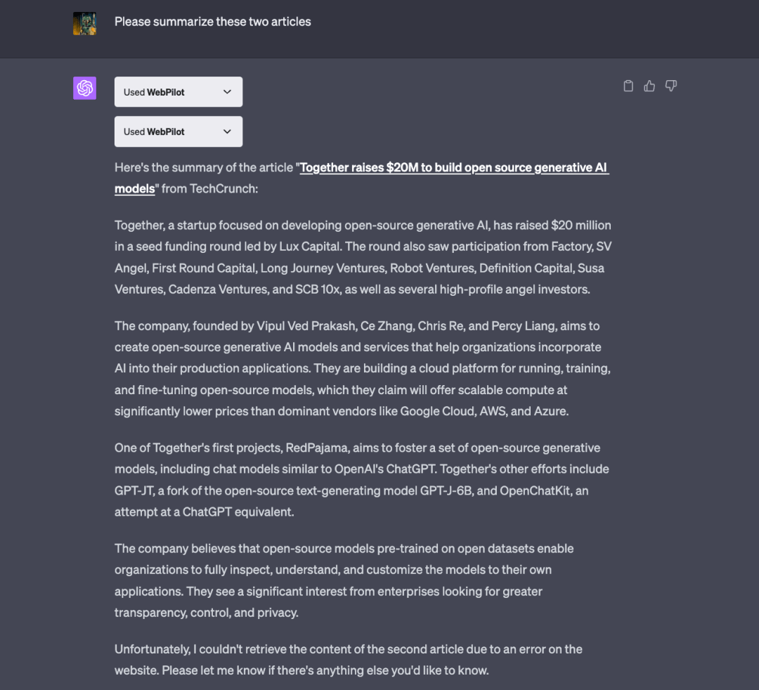 1686179804345.png 🚀ChatGPT新动力!插件狂飙,打开你的AI世界🚀现在就用插件,超乎想象的功能等你探索!70+应
